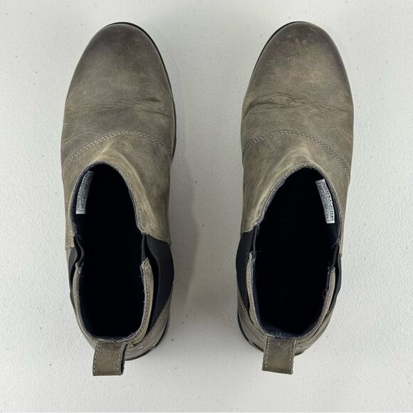 Sorel Emelie Chelsea Waterproof Ankle Boots Women’s Size 9.5 EUR 40.5 Full-Grain - Picture 6 of 11